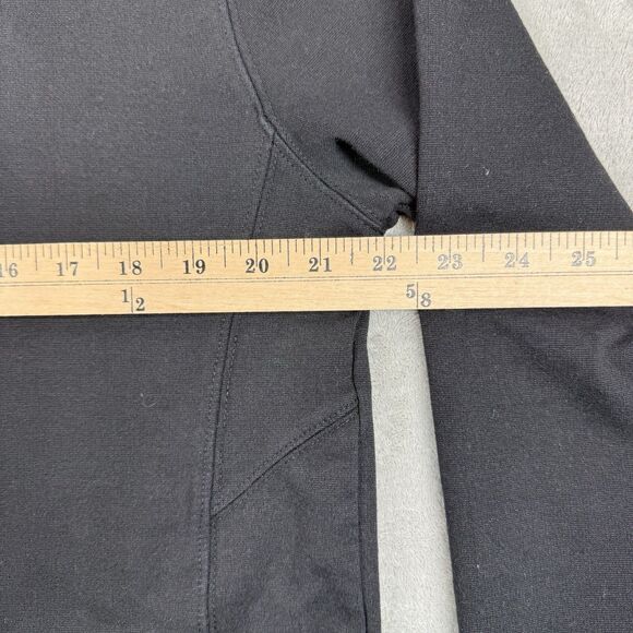 Tesla Sweatshirt Mens Large Black Solid Regular Crew Neck Long Sleeve - Picture 7 of 7